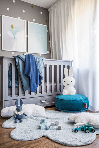 Kinderbed met lade 70x140 cm Raffi grijs voor baby's en peuters