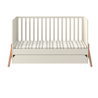Kinderbed met lade 70x140 cm Iris beige voor baby's en peuters