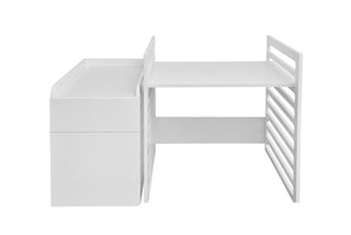 Meegroeibed 70x120/160 cm Brio wit voor baby's en peuters