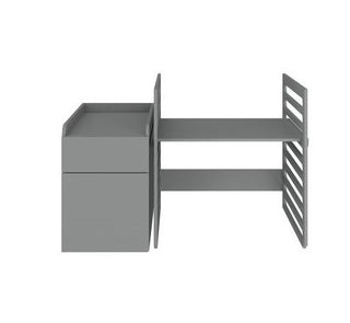 Meegroeibed 70x120/160 cm Brio grijs voor baby's en peuters