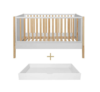 Kinderbed met lade 70x140 cm Jiffy voor baby's en peuters