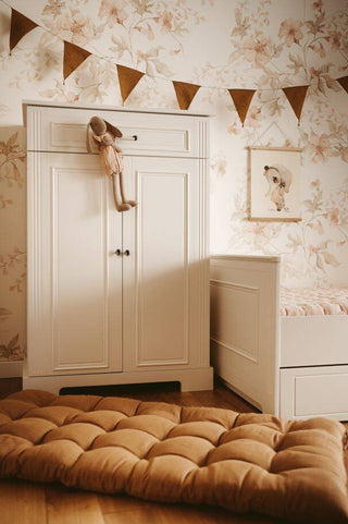 Dresser with two doors and 4 shelves Raffi white 46x85 cm