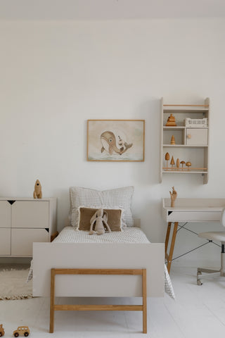 Kinderbed 90x200 cm Iris beige