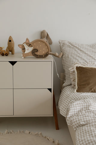 Dresser with 6 spacious drawers Iris beige 50x150 cm