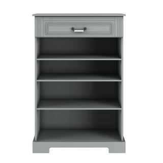 2-door commode INES Neutral grey | Ona's furniture - kids room furniture