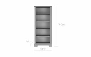 Bookcase INES Neutral grey | Ona's furniture - kids room furniture