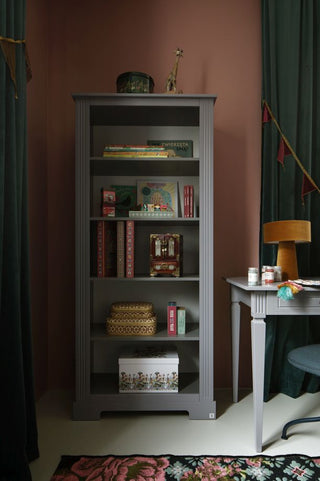 Bookcase INES Neutral grey | Ona's furniture - kids room furniture