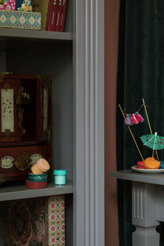 Bookcase INES Neutral grey | Ona's furniture - kids room furniture