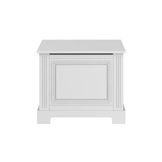 Toy box INES Elegant white | Ona's furniture - kids room furniture