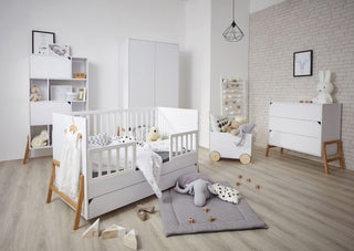 Safety rail ROYAL Timeless white/LOTTA Snow Cot/Toddler bed 70x140 | Ona's furniture - kids room furniture