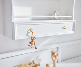 Wall shelf ROYAL Timeless white | Ona's furniture - kids room furniture