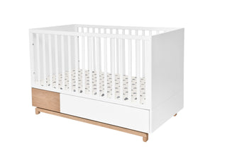 Baby room NOMI: Cot/Toddler bed 70x140 with drawer | 2-door wardrobe | 3-drawer changing table | Ona's furniture - kids room furniture