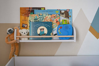 Wall shelf BASIC Snow | Ona's furniture - kids room furniture