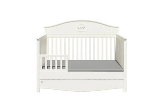 Cot/Toddler bed 70x140 with drawer GOOD NIGHT Elegant white | Ona's furniture - kids room furniture