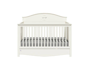 Cot/Toddler bed 70x140 with drawer GOOD NIGHT Elegant white | Ona's furniture - kids room furniture