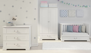 3-drawer changing table INES Elegant white