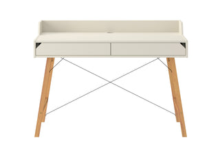 Kinderbureau met 2 ruime lades Iris beige 60x120 cm