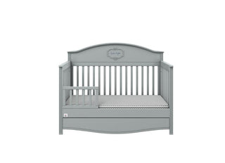 Cot/Toddler bed 70x140 with drawer GOOD NIGHT Grey | Ona's furniture - kids room furniture