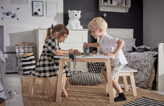 Table WOODY Snow | Ona's furniture - kids room furniture