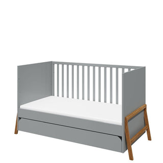 Cot/Toddler bed 70x140 with drawer LOTTA Grey | Ona's furniture - kids room furniture