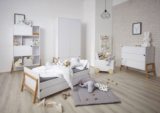2-door wardrobe LOTTA Snow | Ona's furniture - kids room furniture