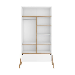 2-door wardrobe LOTTA Snow | Ona's furniture - kids room furniture