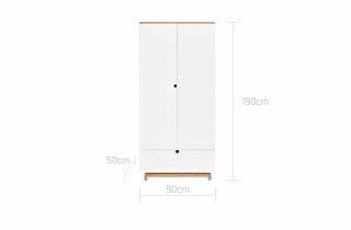 2-door wardrobe NOMI | Ona's furniture - kids room furniture