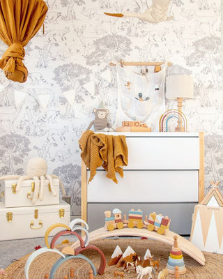 3-drawer changing table PINETTE | Ona's furniture - kids room furniture