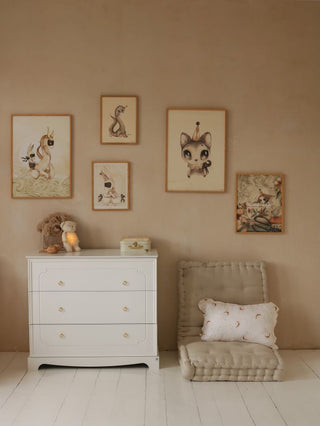 3-drawer changing table ROYAL Timeless white | Ona's furniture - kids room furniture