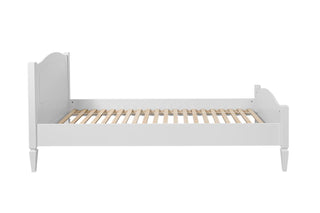Bed 90x200 ROYAL Timeless white | Ona's furniture - kids room furniture