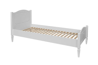 Bed 90x200 ROYAL Timeless white | Ona's furniture - kids room furniture
