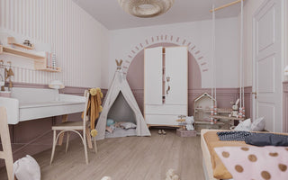 2-door wardrobe SO SIXTY | Ona's furniture - kids room furniture
