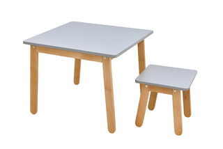 Table WOODY Grey | Ona's furniture - kids room furniture