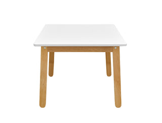 Table WOODY Elegant white | Ona's furniture - kids room furniture